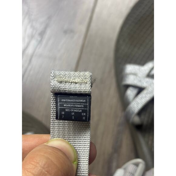 Chaco Performance Hiking Sandals Gray Adjustable Strap Women’s 7 EUR 38 - Picture 6 of 6